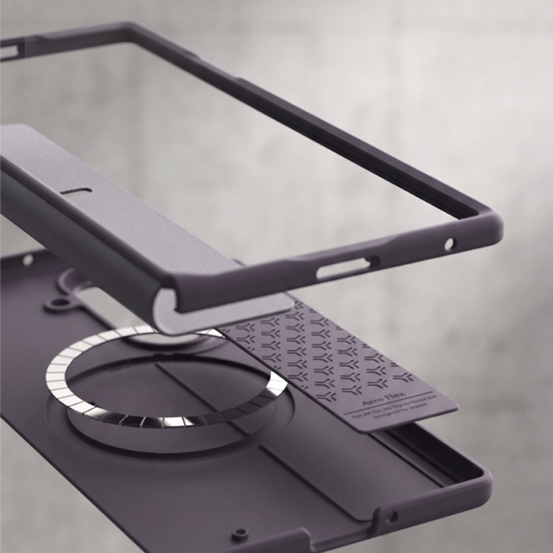 Araree Aero Flex Magsafe Cover For Samsung Galaxy Z Fold 8 Ultra - Violet