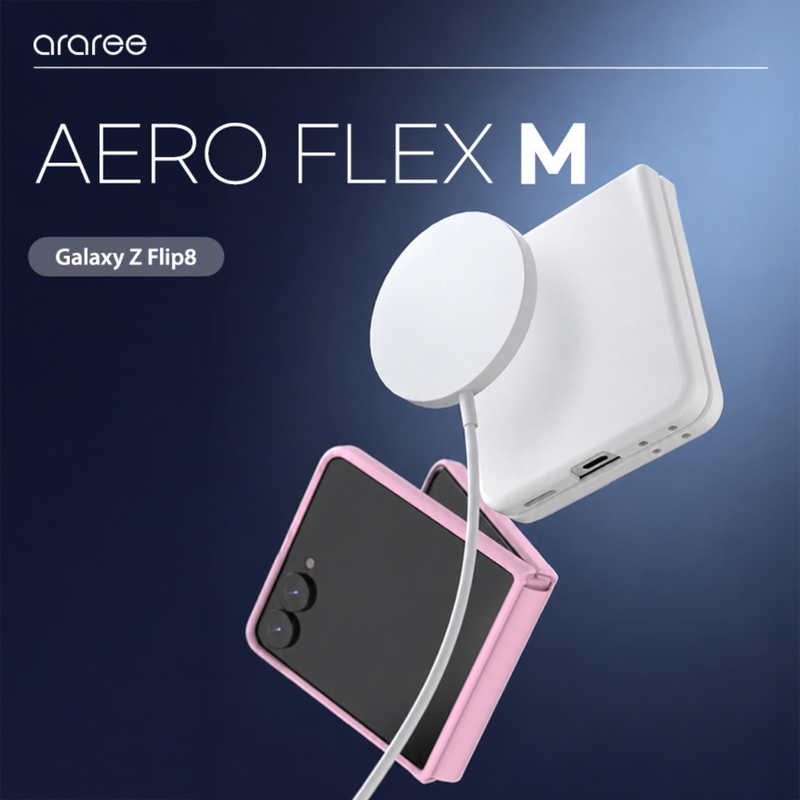 Araree Aero Flex Magsafe Cover For Samsung Galaxy Z Flip 8 - Pink