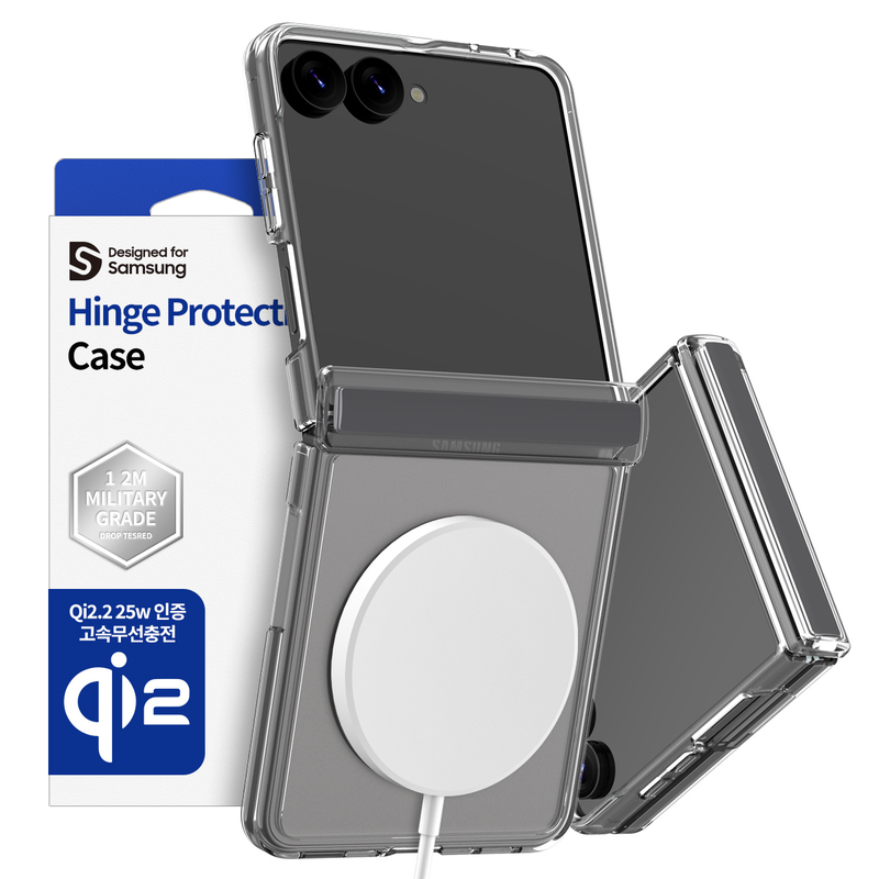Araree Duple 360 Magsafe Cover For Samsung Galaxy Z Flip 8 - Clear/Black