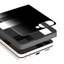 Araree Core Privacy Screen Protector For Samsung Galaxy Z Flip 8 - Black / Pack Of 2