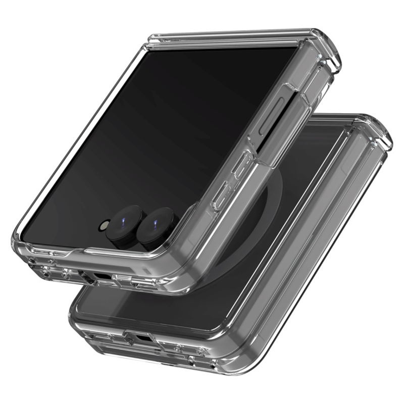 Araree Duple 360 Magsafe Cover For Samsung Galaxy Z Flip 8 - Clear/Black