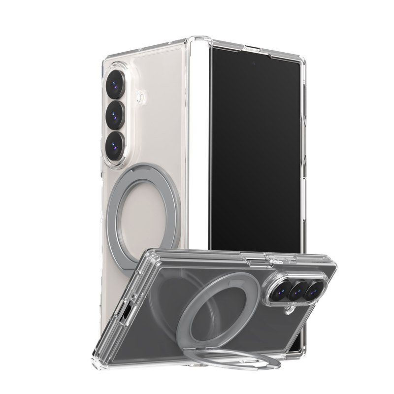 Araree Duple 360 Magsafe Stand Cover For Samsung Galaxy Z Fold 8 Ultra - Clear