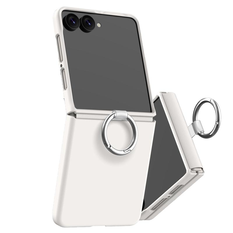 Araree Aero Flex Ring Cover For Samsung Galaxy Z Flip 8 - Cream