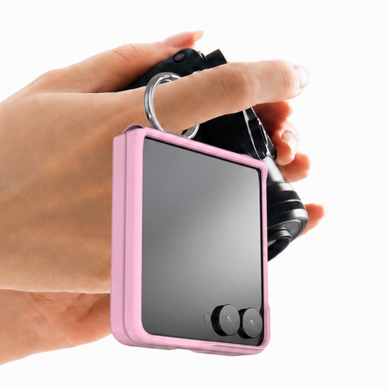 Araree Aero Flex Ring Cover For Samsung Galaxy Z Flip 8 - Pink