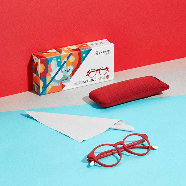 Barner Le Marais Kids Screenglass - Ruby Red