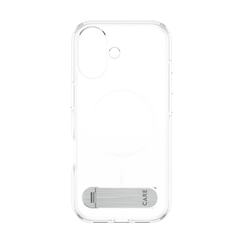 PanzerGlass® Feature Kickstand & MagSafe Transparent Case For iPhone 17 - Clear