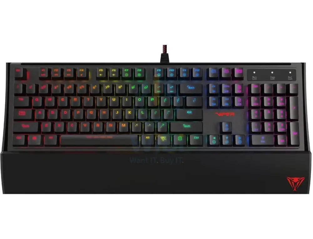 Patriot Viper V730 Mechanical Gaming Keyboard with 5 Color Backlight Kaihl Brown Switches Accessories > Keyboard &