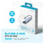 Pawa 5 in1 USB-C HUB With 4K HDMI - Grey Accessories > USB Hub