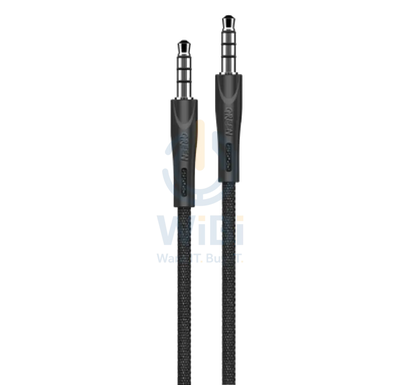 Pawa Braided 3.5 to 3.5 AUX Cable 1.2M - Black Accessories > Cables & Converters > Cables