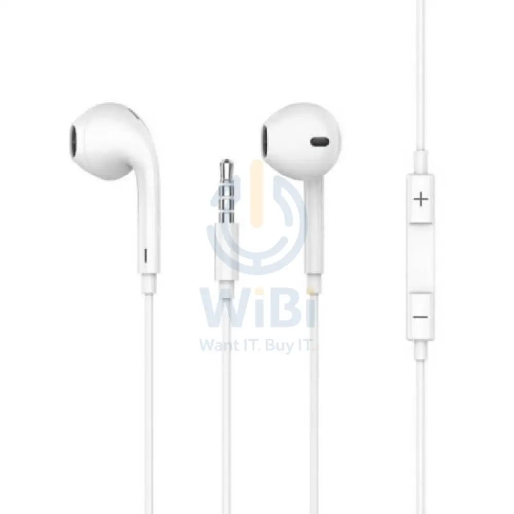 Pawa Chords Series Stereo Wired Earphone - 3.5mm Jack / White Accessories > Audio > Headphones
