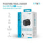 Pawa Pocket Mini Travel Charger with Type-C Cable - 2x USB / Black Accessories > Power Adapters