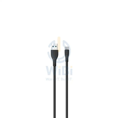Pawa PVC 3A Data & Quick Charging Type-C Cable 2m/6.5ft - Black Accessories > Cables & Converters > Cables