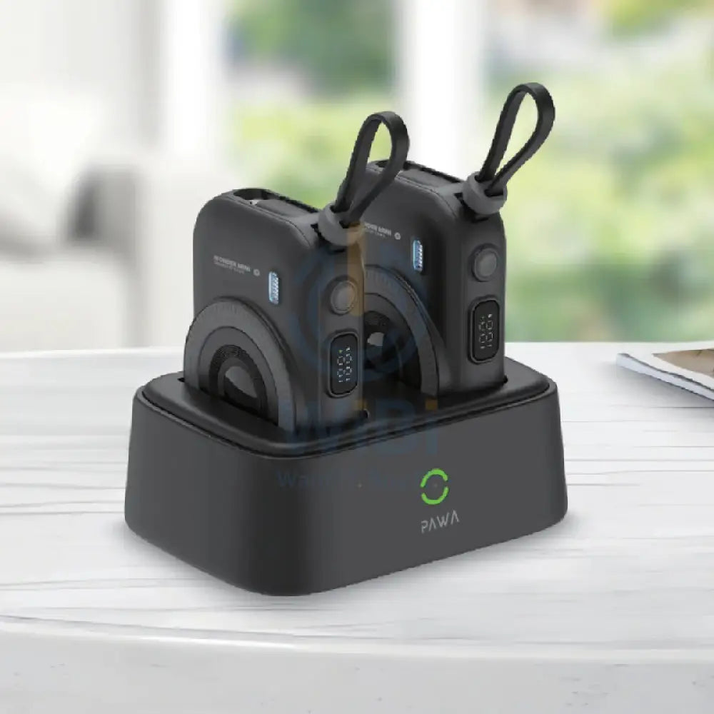Pawa Wonder Mini 2-in-1 MagSafe Combo - 10000mAh / Black Accessories > Power Bank