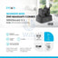 Pawa Wonder Mini 2-in-1 MagSafe Combo - 10000mAh / Black Accessories > Power Bank