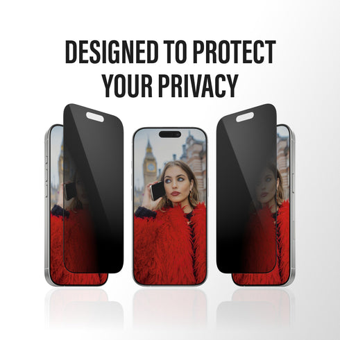 PanzerGlass® 2-Way ألترا Wide Fit الخصوصية شاشة For ايفون  برو ماكس  الخصوصية