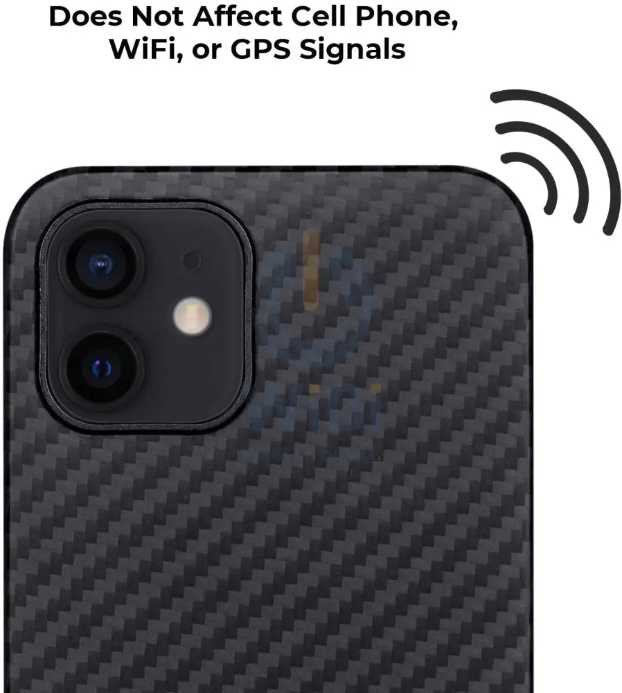 Pitaka iPhone 12 MagEZ Case Karbon - Black/Grey Twill Accessories > Mobiles & Tablets > Mobiles > Covers & Cases