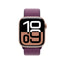 Apple Watch Series 10 with Sport Loop - LTPO OLED / 64GB / 46mm / Bluetooth / Wi-Fi / Plum Smart Watches