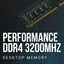 PNY Desktop Memory - 16GB / DDR4 / 3200MHz Accessories > Memory > Desktop Memory