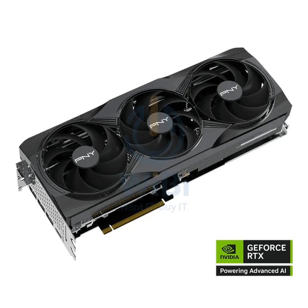 PNY NVIDIA GeForce RTX 5080 OC Triple Fan Graphics Card - 16GB / GDDR7 / 256-bit / PCIe 5.0 / DisplayPort 2.1 / HDMI