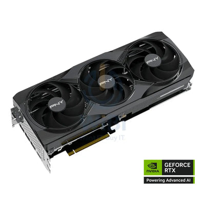 PNY NVIDIA GeForce RTX 5080 OC Triple Fan Graphics Card - 16GB / GDDR7 / 256-bit / PCIe 5.0 / DisplayPort 2.1 / HDMI