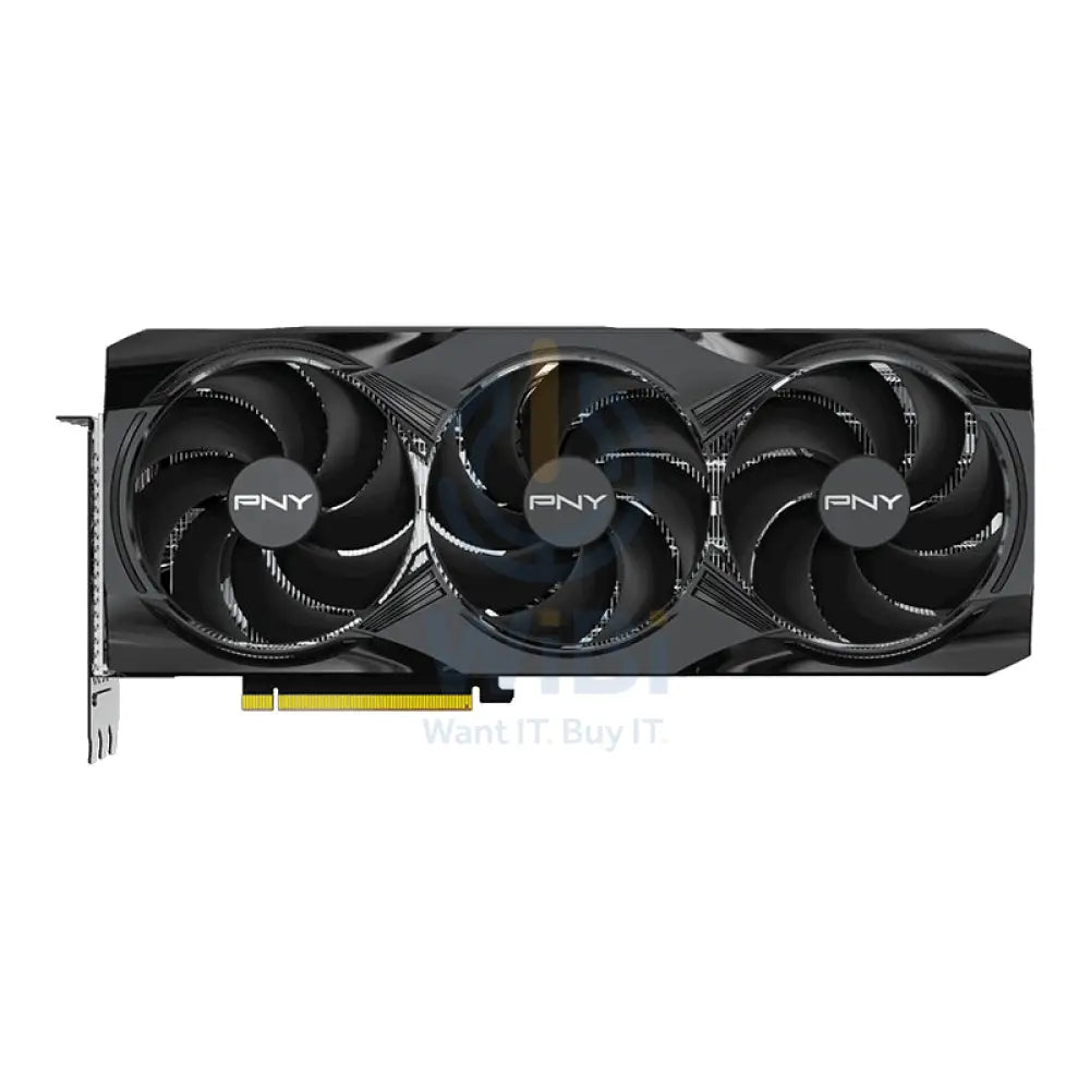 PNY NVIDIA GeForce RTX 5080 OC Triple Fan Graphics Card - 16GB / GDDR7 / 256-bit / PCIe 5.0 / DisplayPort 2.1 / HDMI