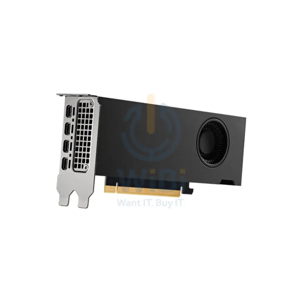 الرسومات  PNY NVIDIA RTX A2000 - 12 جيجابايت / GDDR6 / بت / PCI Express 4.0 / ميني منفذ العرض اكسسوارات