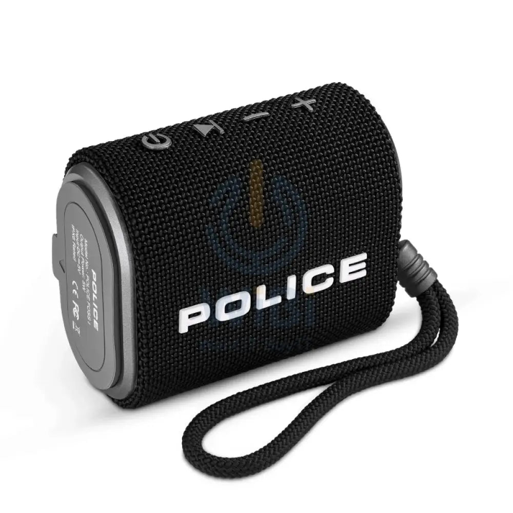 POLICE Mini Portable Speaker I - Bluetooth / 3.5mm / Black Accessories > Audio > Speakers