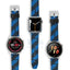 Police Mono Apple Watch Ultra/45/44/42mm Smart Watch 22mm Leather Strap - Blue Accessories > Smart Watches
