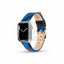 Police Mono Apple Watch Ultra/45/44/42mm Smart Watch 22mm Leather Strap - Blue Accessories > Smart Watches