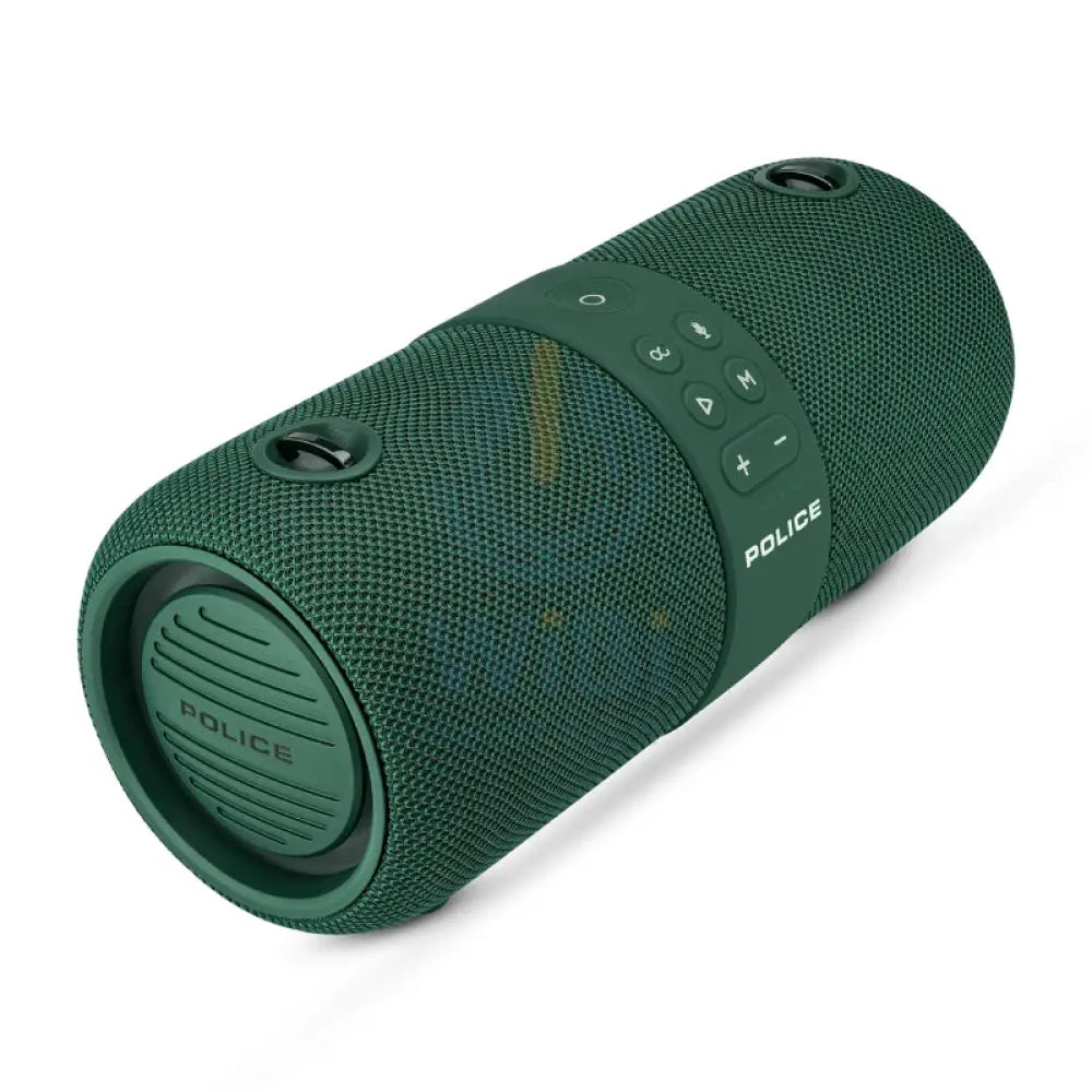 POLICE Portable Speaker II - Bluetooth / 3.5mm / Green Accessories > Audio > Speakers