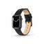 Police Pyramid Apple Watch Ultra/45/44/42mm Smart Watch 22mm Leather Gun Strap - Black Accessories > Smart Watches