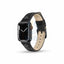 Police Wings Apple Watch Ultra/45/44/42mm Smart Watch 22mm Leather Gun Strap - Black Accessories > Smart Watches