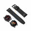 Police Wings Apple Watch Ultra/45/44/42mm Smart Watch 22mm Leather Gun Strap - Black Accessories > Smart Watches