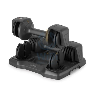 Porodo 12.5 LB Double Adjustable Smart Dumbbell - Black Accessories > Other Accessories