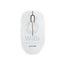 Porodo 2.4G Wireless and Bluetooth Rechargeable Mouse DPI 1200 - White Accessories > Keyboard & Mouse