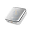 Porodo 20000mah Mirror Power Bank Built-in Charge - Silver Accessories > Power Bank