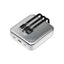 Porodo 20000mah Mirror Power Bank Built-in Charge - Silver Accessories > Power Bank
