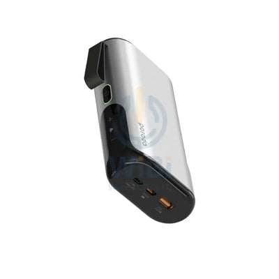 Porodo 3-in-1 10000mAh Power Bank Speaker With Built-in Phone Holder - Silver Accessories > Power Bank
