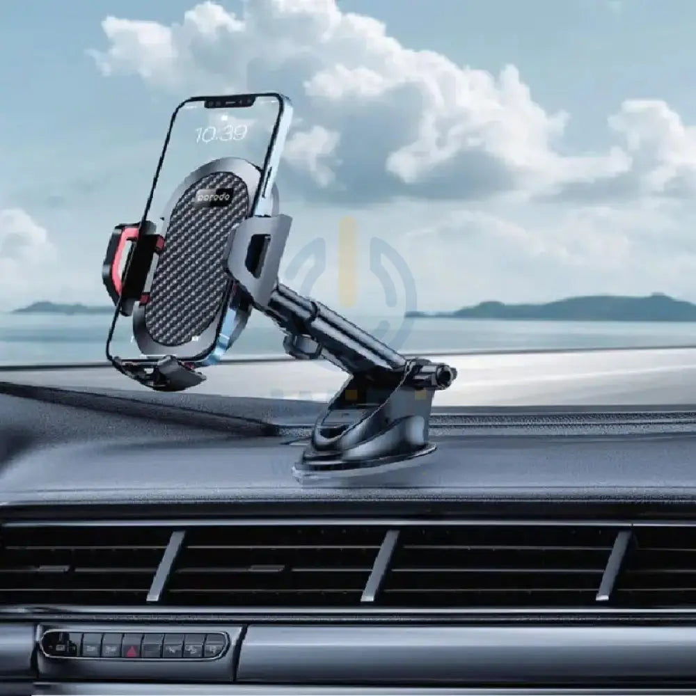Porodo 360 Degree Rotatable Universal Car Mount - Black Accessories > Mobiles & Tablets > Mobiles > Mobile Holder