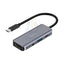 Porodo 4in1 HDMI 4K USB-C Hub Accessories > Cables & Converters > Cables > Offer Zone