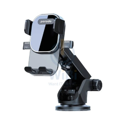 Porodo Air Vent Adjustable Car Mount - Black Accessories > Mobiles & Tablets > Mobiles > Mobile Holder / Stands