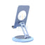 Porodo Aluminum alloy x carbon fiber 360° Rotatable and Angle Adjustable Phone Stand - Blue Accessories > Mobiles &