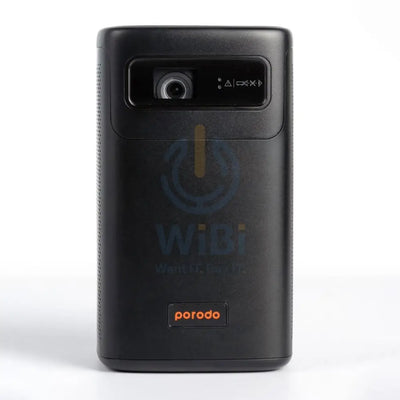 Porodo Android 9.0 DLP Portable Projector - Black Monitors & Projectors > Projectors