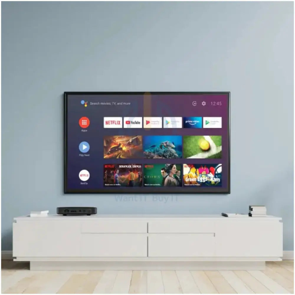 Porodo Android Video Streaming / TV Box - Black Accessories > Smart Devices