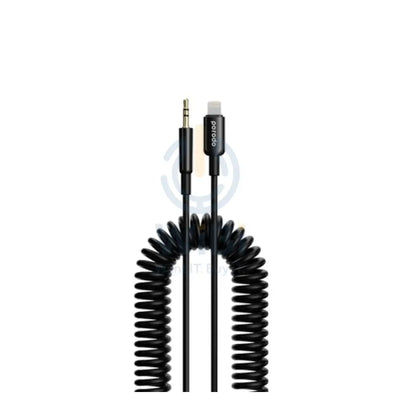 Porodo Audio Data Cable - 1.2M / Lightning / 3.5mm Jack / Black Accessories > Cables & Converters > Cables