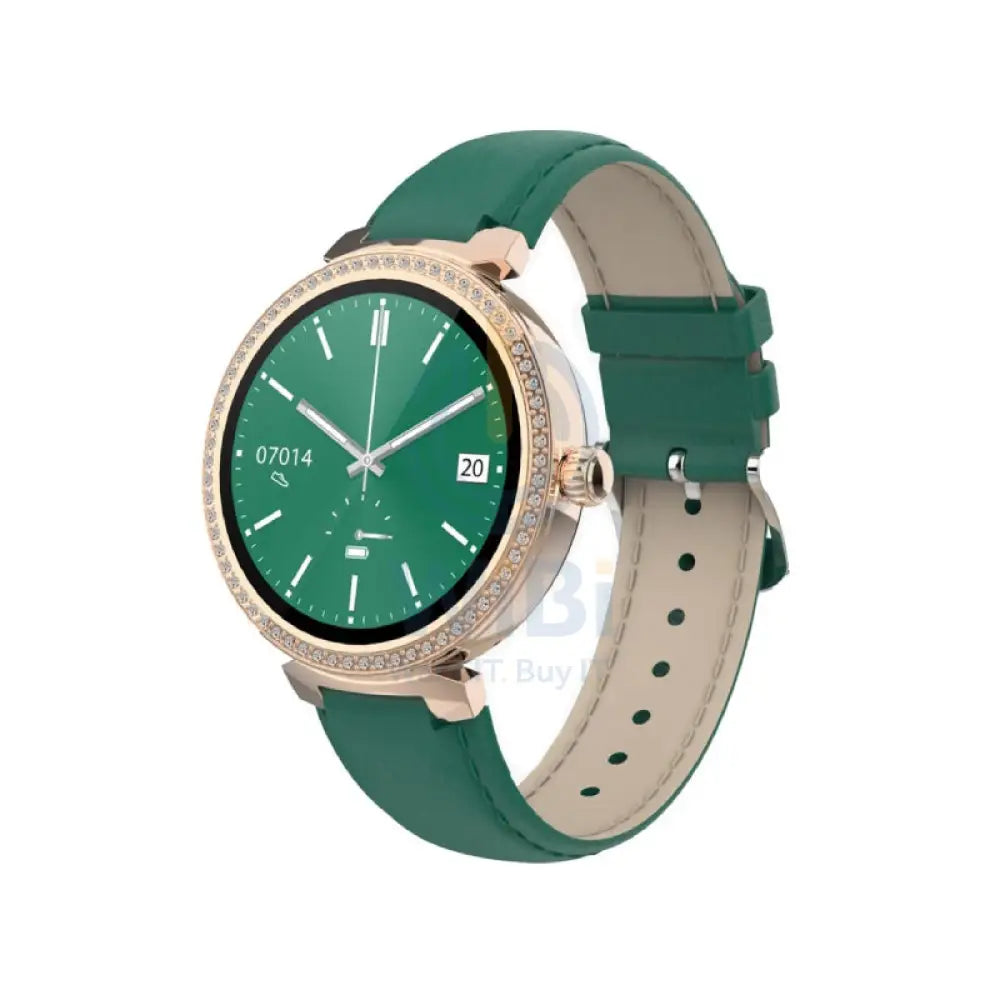 Porodo Belle Smart Watch - 1.19’’ AMOLED / Bluetooth / Green Smart Watches