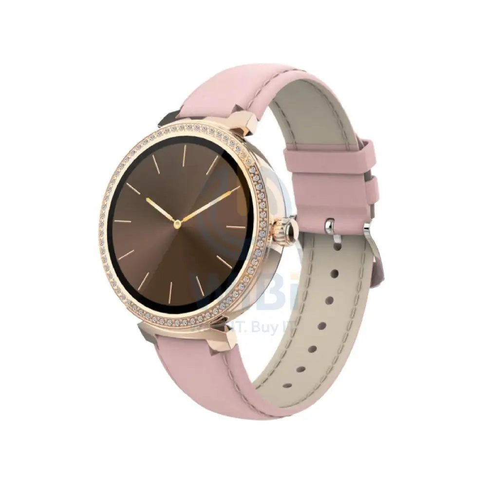 Porodo Belle Smart Watch - 1.19’’ AMOLED / Bluetooth / Pink Smart Watches