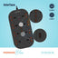 Porodo Blue 8 AC Power Strip - UK 3-Pin Plug / USB-C / USB-A / Black Accessories > Power > Power Protection > Surge