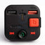 Porodo Blue Wireless FM Transmitter with Dual QC3.0 & Type-C Port - Black Accessories > Mobiles & Tablets > Mobiles >