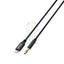 Porodo Braided Aluminum Lightning to 3.5mm AUX Cable 1.2M - Black Accessories > Cables & Converters > Cables